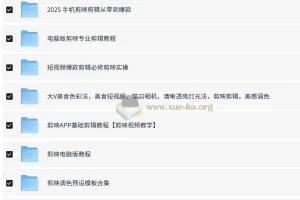 剪映系列资源合集：模板、教程与软件一站式获取