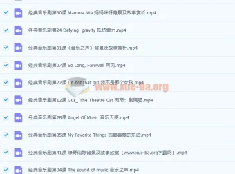 米粒妈带你学唱世界十大经典英文音乐剧