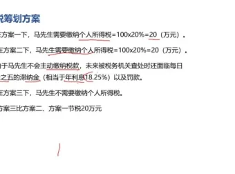 40个税务筹划实战案例精讲课程（含股权、个税、跨境）