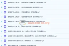 学科网名师微课堂：初中生物《生物圈中的人》12讲带讲义