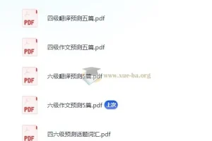 四六级翻译作文预测资料，助力考试通关