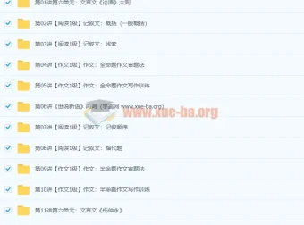 初一新生语文年卡目标满分班（语文版）——王帆72讲课程