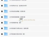 小升初总复习资料合集