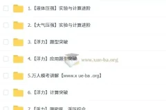 杨萌初二物理培训班（春下·全国版·A+）