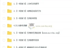 张雨桐初二生物培训班（2024 – 2025春下·全国版·A+）