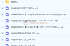 刘莹莹高三高考历史A+春季班