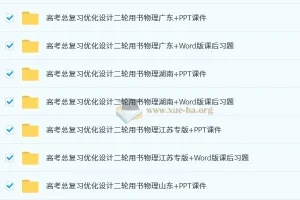 2025高考物理总复习优化设计二轮用书