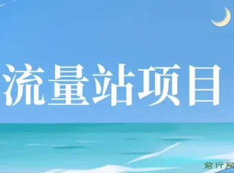张子豪流量站项目课程