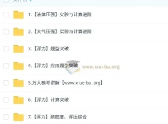 杨萌初二物理培训班（春下·全国版·A+）