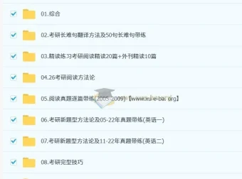 飞飞英语考研英语全程班