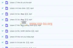 雪梨老师《新概念英语1》144讲视频课程带PDF讲义资料