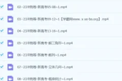 2024高三高考数学二三轮课程 – 王梦抒数学