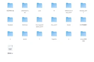 《设计师必备十万字体库》：精选实用字体，一次收藏终身受用