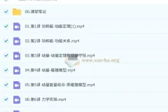 蔺天威高三高考物理A+尖端一轮秋季班