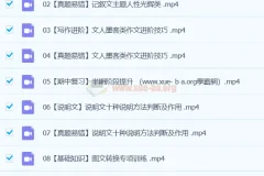 陆杰峰初二语文A+秋季下课程