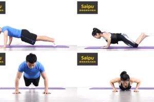 《健身训练标准动作教学：背、腹、肩、手臂、腿、臀、胸及普拉提GIF动图合集》