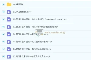 林森2026届高三高考化学一轮A+尖端暑假班课程