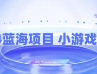 2024小游戏直播：超级蓝海项目，小白当天上手月入可观