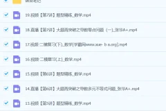 张华2024高三高考数学二轮精讲A+春季班课程