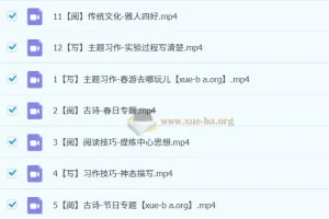 小学语文三年级部编部A+课程（寒+春上） – 苏哲