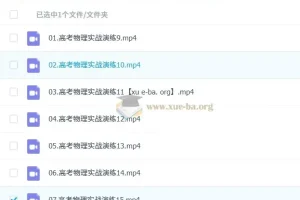 2025高三高考物理刘杰课程