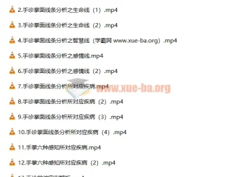 道御堂手诊初高级课程合集