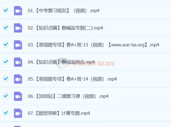 陈耀泉初中初三中考化学寒假春季班课程
