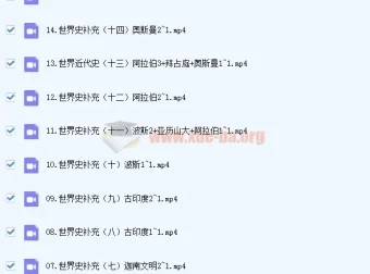 刘勖雯2023高考历史一阶段历史系统班（全国卷+新高考+新教材）