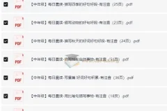 小学语文必备作文晨读资料合集