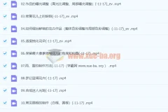 《不负芳华：花卉摄影技法完全宝典后期课程》