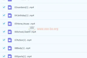 乐乐背单词课程及配套PDF习题