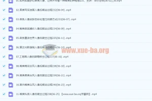 寻梦天下摄影微课堂：人像摄影与后期修图秘籍13节课程