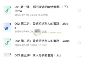 口才套路学：好口才速成秘笈