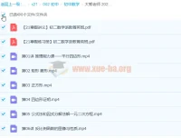 大智老师初二数学直播菁英班（浙教版）