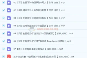 2024春下五年级语文A+班课程（张琪主讲）