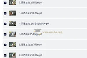 学而思小学英语语法15节课夯实课程