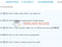 万斯佳初中英语九年级下课程