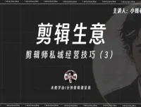 剪辑师IP打造与变现：流量思维+私域运营实战指南