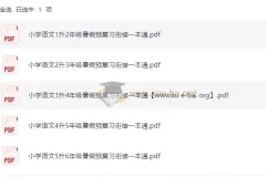 《暑假预复习衔接一本通：小学语文（2025年版）》