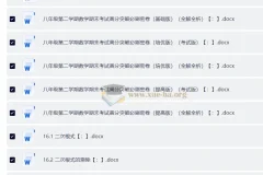初中数学八年级下册考点与题型精讲精练突破（人教版）