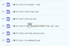 小学二年级新概念英语预备二级课程 – 杨细平