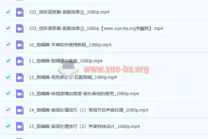 怒豆渣2022新电影自习室合集：摄影、剪辑与视听语言课程