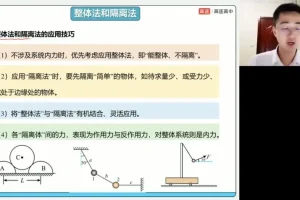 张展博高三物理冲刺班：天体/电磁/热学专题精讲