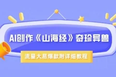 AI创作《山海经》奇珍异兽：超现实图片视频呈现