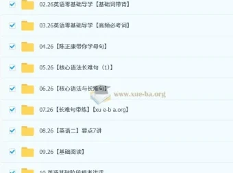 陈正康2026考研英语喵英语全程班