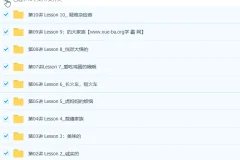 杨雅静自然拼读法掌握新概念一册词汇10讲课程