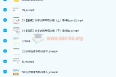 李婷怡2022届高考物理二轮复习春季班课程