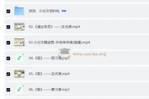 北大派派小古文全通关·走进中华经典大世界