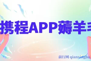 携程APP薅羊毛项目：冷门赛道矩阵月入1.5w