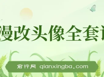 AI漫改头像全套课程：实操变现，小白轻松上手